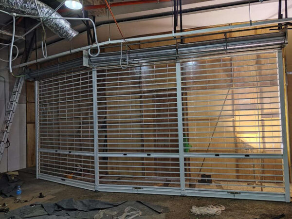Polycarbonate Spring Type Roller Shutter